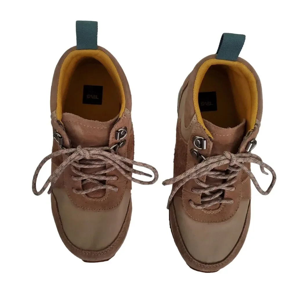 TEVA Highside '84 Mid‎ Sneakers Women's 5.5 Beige Suede Casual Outdoor Shoes